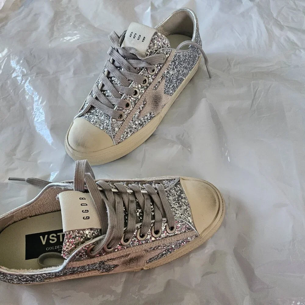 Golden Goose Shoes VStar2 New without Box - Picture 10 of 12